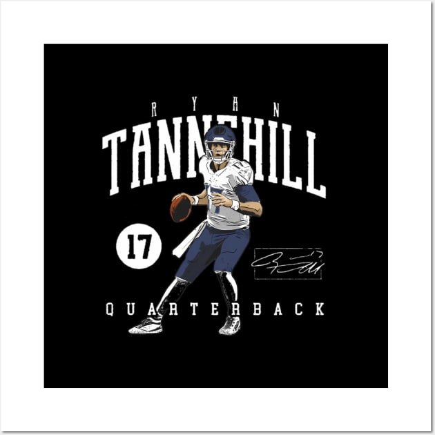 Ryan Tannehill Tennessee Game Wall Art by binchudala